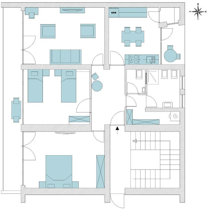 Botun Apartman Free Parking Пула Екстериор снимка